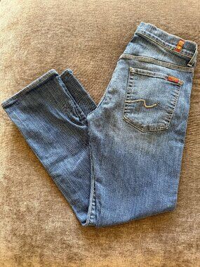Men’s 7 For All Mankind Standard Straight Leg Jeans Size 31